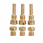 6 tk mootorratta karburaatorijoa, sealhulgas Harley Softaili 1988&ndash;2017 Fit Dyna Touringi 1988&ndash;2016 p&otilde;hijoad ja pilootjoad