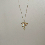 Katkised h&otilde;bep&auml;rlitest kaelakeed Mood Luksuslikud Naiste INS Disain Prantsuse stiilis Kaelakeed Peoehted Aksessuaarid Kingitused