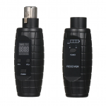 UHF Professionaalne Juhtmega kuni Juhtmevaba Mikrofoni Muundur Mikrofon Saatja ja Vastuv&otilde;tja 571~598MHz must