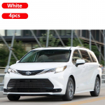 Auto tagaratta poritiib Toyota Sienna 2023 tarvikud 2022 k&uuml;psetusv&auml;rv porilapid eesmised porikaitsed porikaitsed pritsmed valge