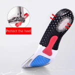 NR.8 Orthotic Arch Support Spordijalatsite padi Pehme Jooksu Insert L&otilde;ikatavad Silikoonist sisetallad meestele Kingadele NaistePadi m&auml;luvahust sisetald EU35-39 must