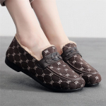 Talvised fliisvoodriga jalan&otilde;ud naistele Libisemisvastased madala &uuml;laosaga jalan&otilde;ud naistele, soojad karusnahast voodriga kingad Lamedad platvormkingad 36