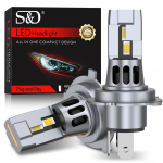 2tk H4 9003 HB2 LED esitule pirnid Canbus kaugtuled auto tule turbo LED dioodlamp auto mootorratas 20000LM 12V 6500K