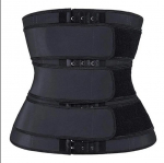 Meeste talje treener Fitness v&ouml;&ouml;trimmer v&ouml;&ouml;treening Cincher korsetid salendav kehakuju kaalulangus rasvap&otilde;letus higirihmad 2XL must