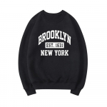 Brooklyn NYC Letter Graphic dressipluus Brooklyn New York S&auml;rgid Hoodie NY Gift Fall Pullover Unisex Casual Streetwear dressipluus Unisex 2XL