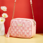 Yogodlns Shell kott Stiilse ruudulise disainiga &otilde;lakottide hoidmiseks &scaron;ikk Crossbody tasku naistele Vintage Tassel Messenger kott V&auml;ikesed k&auml;ekotid 20x7x15cm beež