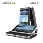Renoveeritud Nokia originaal lukustamata Nokia E7 E-00 4.0 3G WIFI mobiiltelefoni liugur telefon Simple Set must