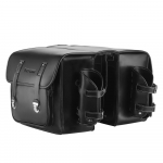 Retro nahast jalgratta tagaistme kott Suure mahutavusega jalgratta tagumine kott Universaalne jalgrattahoidja istmekotid