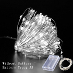 J&otilde;ulukaunistused koju Uusaasta Garland Fairy String Light J&otilde;uluehted J&otilde;ulupuu kaunistus 1m(10pcs lights) lahe valge v&auml;rv