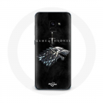 &Uuml;mbris Samsung Galaxy A8 Plus Game of Thrones 8. hooajale Game of Thrones House Starki logo talv on tulekul