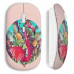 Juhtmeta hiire Flamingo kunstikujundus