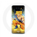 &Uuml;mbris Samsung Galaxy S10 Son goku dragon ball vihase keha jaoks
