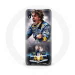 &Uuml;mbris Samsung Galaxy A10 Formula 1 Fernando Alonso F1 draiveri jaoks