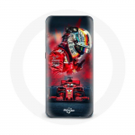 &Uuml;mbris Samsung Galaxy A5 2017 vormel 1 Sebastian Vetteli F1 juhile, punane