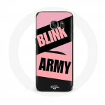 &Uuml;mbris Samsung Galaxy S6 BTS ARMY ja Blackpink Blink Pink Black jaoks