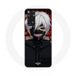 Coque pour Xiaomi Redmi Note 11S Tokyo Ghoul Kaneki Ken Masque Japonais Anime