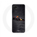 &Uuml;mbris Samsung Galaxy A22 5G Vormel 1 Max Verstappen F1 must punane ja kollane