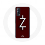 &Uuml;mbris Vivo Y72 Ozarki 4. hooaja Z logo valge punase taustaga