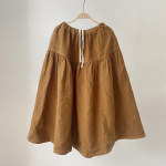 Johnature kevadsuvi vintage seelik Casual &uuml;hev&auml;rviline elastne v&ouml;&ouml;koht K&otilde;ik sobivad lahtise naiste seelikuga One Size kohv