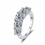 Sace Gems GRA sertifikaadiga 3.6CT moissanite s&otilde;rmus VVS1 Labi teemants&otilde;rmus naiste kihluslubaduse pulmapaela ehted 9