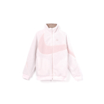 Nike Big Swoosh kahek&uuml;lgne karvane jakk (Aasia suuruse m&auml;&auml;ramine) Hele pehme roosa meeste &uuml;ler&otilde;ivas BQ6546-640 XL