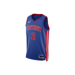 Nike NBA Detroit Pistons Cade Cunningham Nr. 2 j&otilde;udluskorvpalli s&auml;rk niiskust juhtiva hingava kangaga Unisex Topid S&uuml;gavsinine DN2004-401 S blue