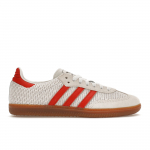 adidas Samba OG Crystal White Preloved Red Unisex Tossud Kumm IG1380 35⅔