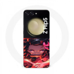 Coque Samsung Galaxy Z Flip5 Demon Slayer Nezuko Kamado Manga anime