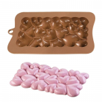 DIY k&auml;sitsi valmistatud silikoonist fondant hallituse muster &scaron;okolaadi kujuga kommid suhkruga k&auml;sit&ouml;&ouml;pasta vorm DIY k&uuml;&uuml;nlavaigust k&auml;sit&ouml;&ouml;