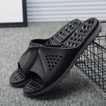 Suvised meeste massaaži pl&auml;tud Rannasandaalid Mugavad meeste vabaajajalatsid Mood Meeste pl&auml;tud M&uuml;&uuml;a jalatseid M (37-39) must