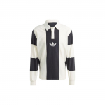 Adidas Originals Triibuline V&auml;rviplokk Laia L&otilde;ikega Polo S&auml;rk Meeste Topid Must HZ0708 M