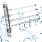 P&ouml;&ouml;rlev k&auml;ter&auml;tikuivati ​​p&ouml;&ouml;rlev hoidik Ruumis&auml;&auml;stlik kuivatusseinale kinnitatav siinil without hook