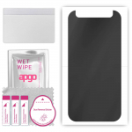 apgo Hydrogel Privacy Matte Screen Protector for HTC One M9 Prime Camera, Anti Spy, Hydrogel Film, Flexible, Soft TPU with positioning layer easy inst