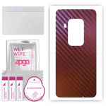 apgo skin sticker film foil vinyl for the BACK compatible with Motorola One Zoom, scratch-resistant, easy to install - Carbon Chameleon CAKA5