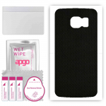 apgo Protective Skin Sticker for the back compatible with Samsung Galaxy S6 G920, Wrap Film, Foil, Vinyl - Pattern Matrix