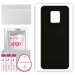 apgo kaitsev nahakleebis tagak&uuml;ljele, mis &uuml;hildub Xiaomi Poco M2 Pro-ga, &uuml;mbriskilega, fooliumiga, vin&uuml;&uuml;liga &ndash; mustrimaatriks