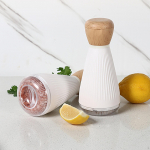 Salt and Pepper Grinding Mill Seasoning with Tray Manual Mills plain plain