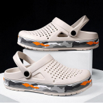 V&auml;lispordikingad Meeste suvine kalap&uuml;&uuml;k V&auml;lisr&otilde;ivad Sussid Trend Sandaalid V&auml;listingimustes libisemiskindlad Meeste Rannasandaalid 40 valge