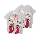 10 v&auml;rvi naljakas koomiks Hazbin Hotel T-s&auml;rk lahe meeste T-s&auml;rk O-kaelusega vabaaja unisex t&auml;navamood anime moes&auml;rk camisetas ropa hombre XS hall