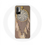 Coque pour Xiaomi Redmi Note 10 5G Attrape R&ecirc;ve marron Capteur de R&ecirc;ves