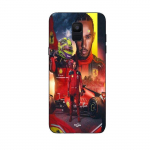 Coque maniacase pour Samsung Galaxy A6 2018 Lewis Hamilton Scuderia Ferrari F1 officiel