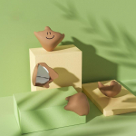 4tk Vedelik kokkup&otilde;rkevastane nurgalaud nurgakaitse paksendatud klaasist laste silikoonist aken lasteaia nurga kaitsja pilve kuju roheline