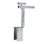 T-kujulise k&auml;epidemega sibulate istutust&ouml;&ouml;riist, roostekindel korrosioonikindel mugav k&auml;epide Multifunktsionaalne sibulate istutamise puurt&ouml;&ouml;riist muru &otilde;hutaja