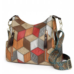 Naiste kott Pehmest nahast mitme taskuga Crossbody kott Vintage &otilde;lakott