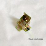 2tk kokkupandav kronstein Raud kokkupandav lukuga pikenduslaud tool Voodijalg Kokkupandavad tugiklambrid Hinged iselukustuvad hinged 2mm-2Pcs