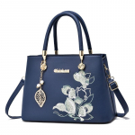 K&auml;ekott Mother Bag Temperament Senior Sense of Bag Suure mahutavusega tikandiga moekott One size sinine