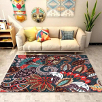 Maroko etnilises stiilis vaip elutuba diivanilaud vaip suur ala magamistuba Retro Bohemian p&otilde;randaalune matt p&otilde;randamatt vaip 120x160cm
