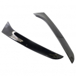 2 tk tagaakna spoiler Vastupidav kriimustusvastane hele must veekindel k&uuml;ljetiib