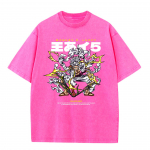 S-5XL 240gsm Puuvillane Retro T-s&auml;rk Drop-&otilde;lavarrukatega Meeste Naiste Vintage l&uuml;hikeste varrukatega T-s&auml;rgid &Uuml;hev&auml;rvilised Hip Hop Lahtised T-s&auml;rgid S must