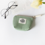 Armas lill Pehme kandiline m&uuml;ndikotid Rahakott K&auml;ekott Kaasaskantav minihuulepulga korraldaja Bussi ID krediitkaardihoidja kotid valge